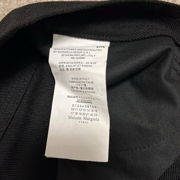 Maison Margiela | black straight pant - Picture 5 of 6